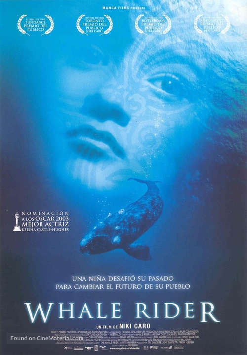 Whale Rider - Spanish Movie Poster