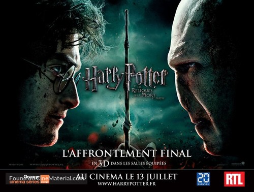 Harry Potter and the Deathly Hallows - Part 2 - French Movie Poster