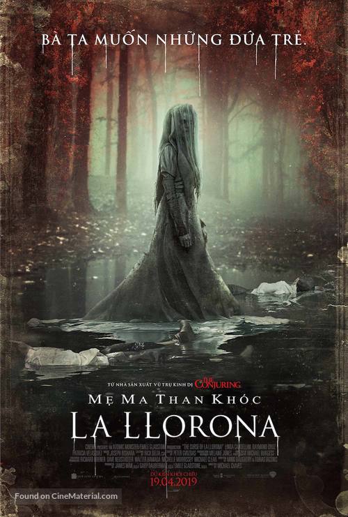 The Curse of La Llorona - Vietnamese Movie Poster