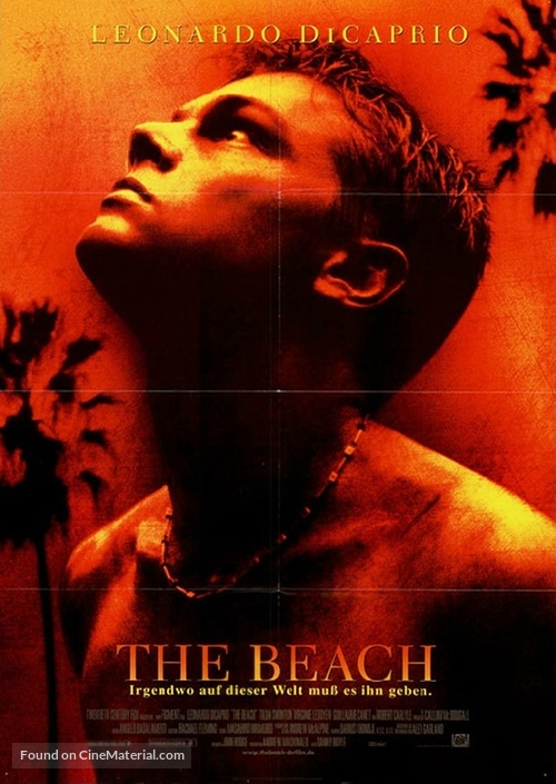 The Beach - German Movie Poster
