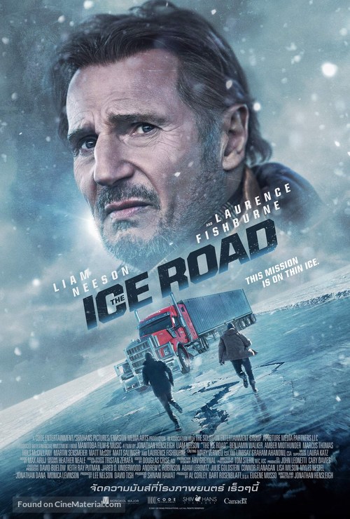 The Ice Road - Thai Movie Poster