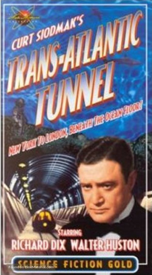 The Tunnel - VHS movie cover