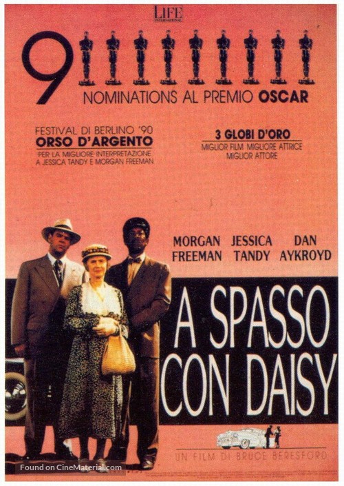 Driving Miss Daisy - Italian Movie Poster