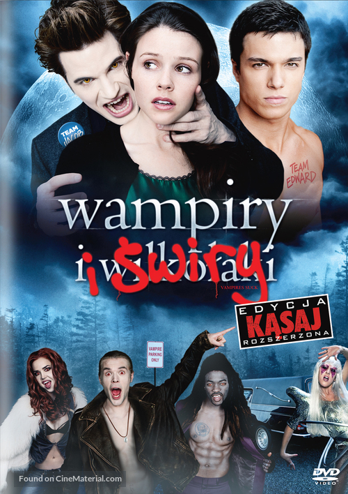 Vampires Suck - Polish DVD movie cover