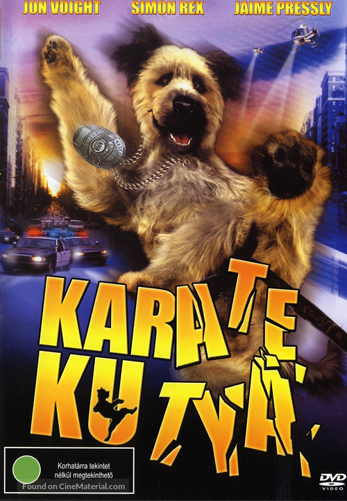 The Karate Dog - Hungarian Movie Cover