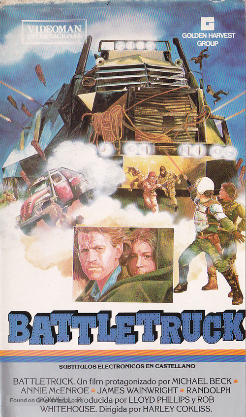 Warlords of the 21st Century - Brazilian VHS movie cover