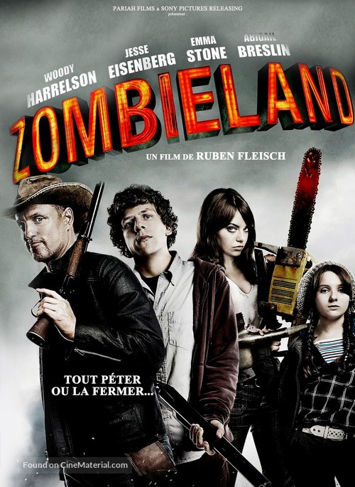 Zombieland - French Movie Poster