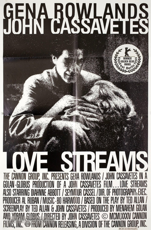 Love Streams - Canadian Movie Poster
