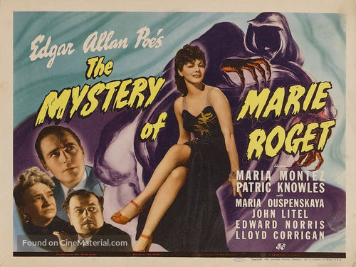 Mystery of Marie Roget - Movie Poster