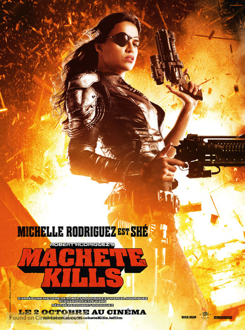 Machete Kills - French Movie Poster