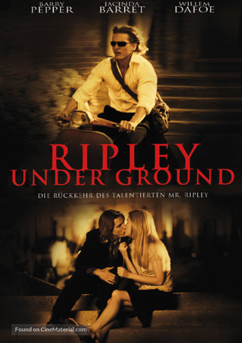 Ripley Under Ground - German Movie Cover