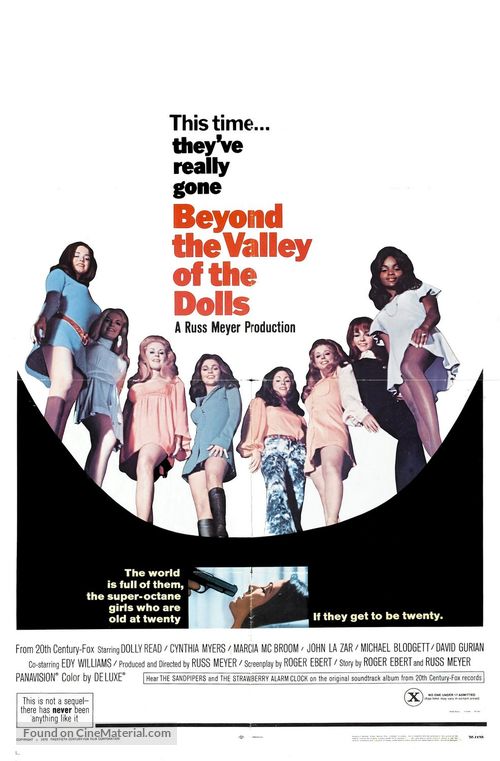 Beyond the Valley of the Dolls - Movie Poster