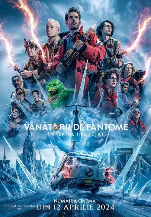 Ghostbusters: Frozen Empire - Romanian Movie Poster