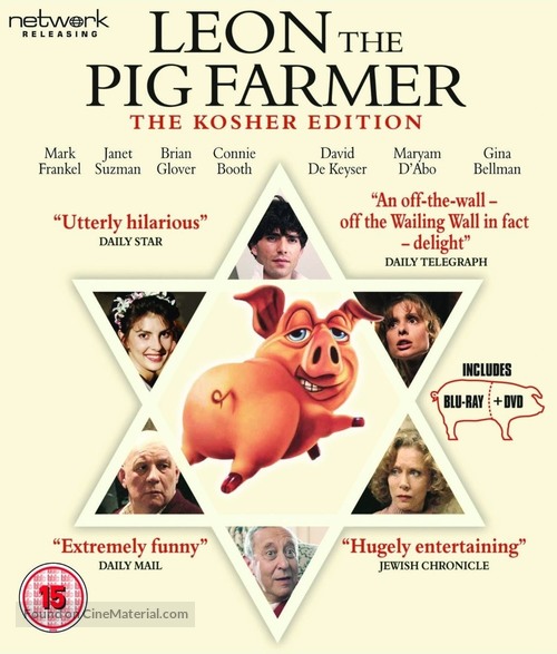 Leon the Pig Farmer - British Blu-Ray movie cover