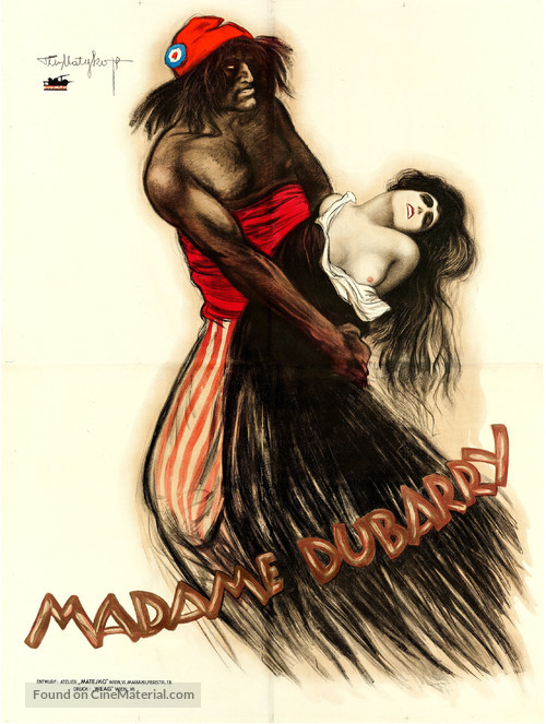 Madame DuBarry - Austrian Movie Poster