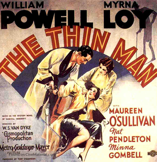 The Thin Man - Movie Poster