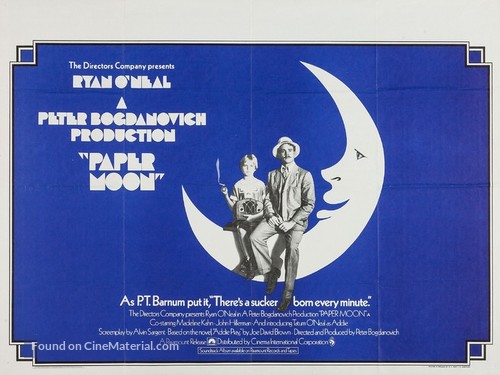 Paper Moon - British Movie Poster