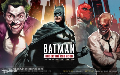 Batman: Under the Red Hood - Video release movie poster