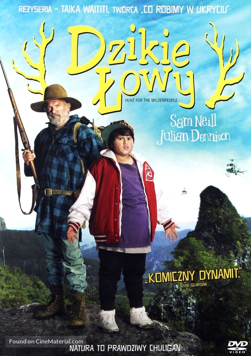 Hunt for the Wilderpeople - Polish Movie Cover