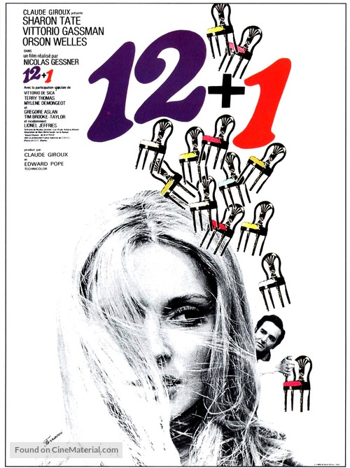 12 + 1 - French Movie Poster