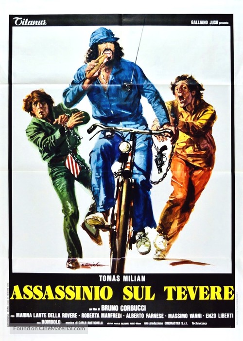 Assassinio sul Tevere - Italian Movie Poster