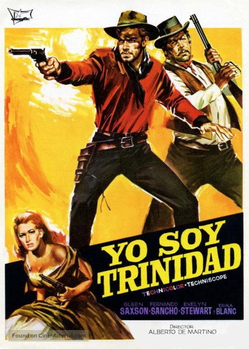 Django spara per primo - Spanish Movie Poster