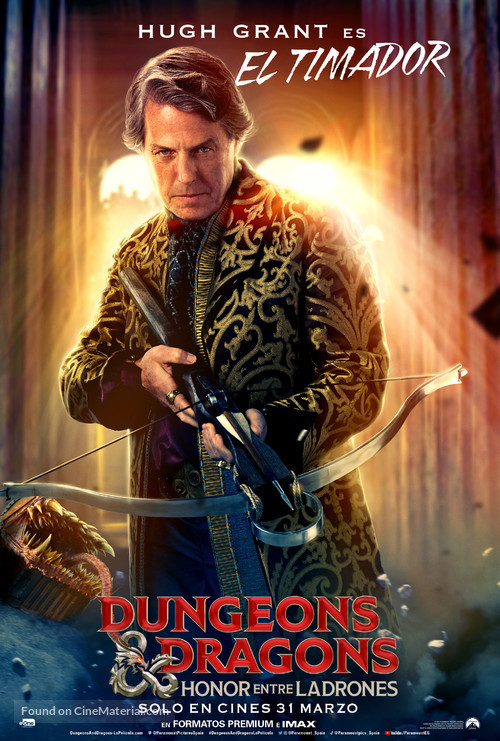 Dungeons &amp; Dragons: Honor Among Thieves - Spanish Movie Poster