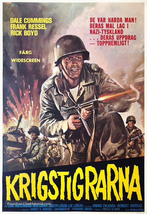 Rangers attacco ora X - Swedish Movie Poster