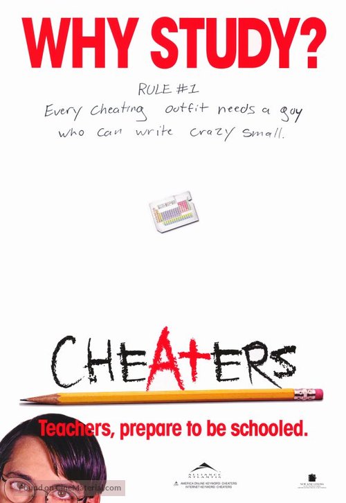 Cheaters - Canadian Movie Poster