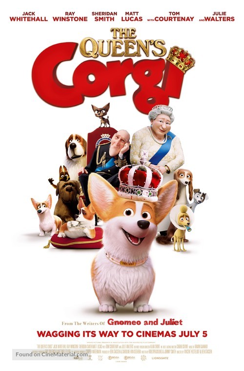The Queen&#039;s Corgi - British Movie Poster