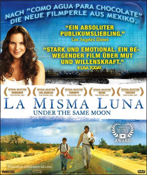 La misma luna - Swiss Movie Poster