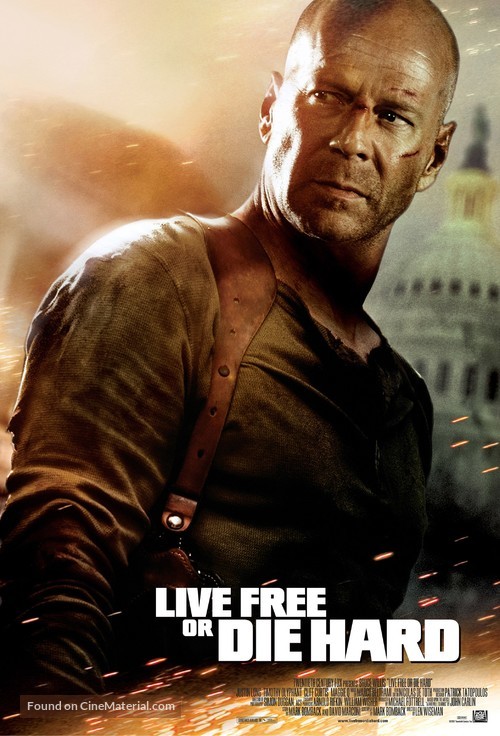 Live Free or Die Hard - Movie Poster