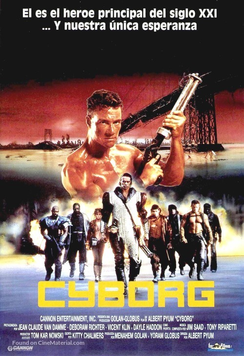 Cyborg - Spanish Movie Poster