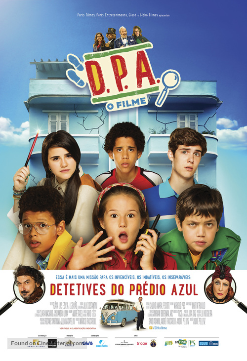 Detetives do Pr&eacute;dio Azul: O Filme - Brazilian Movie Poster