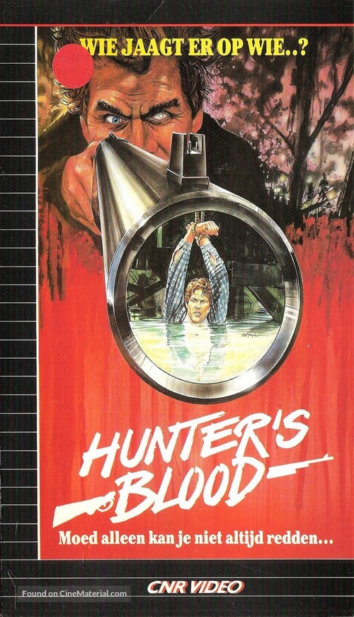 Hunter&#039;s Blood - Dutch VHS movie cover