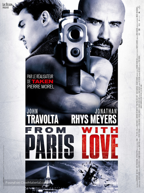 From Paris with Love - French Movie Poster
