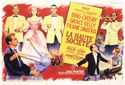 High Society - French Movie Poster
