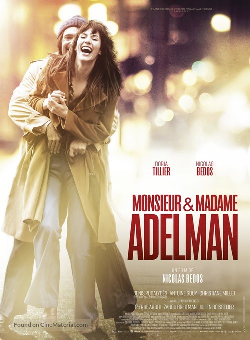 Mr &amp; Mme Adelman - French Movie Poster