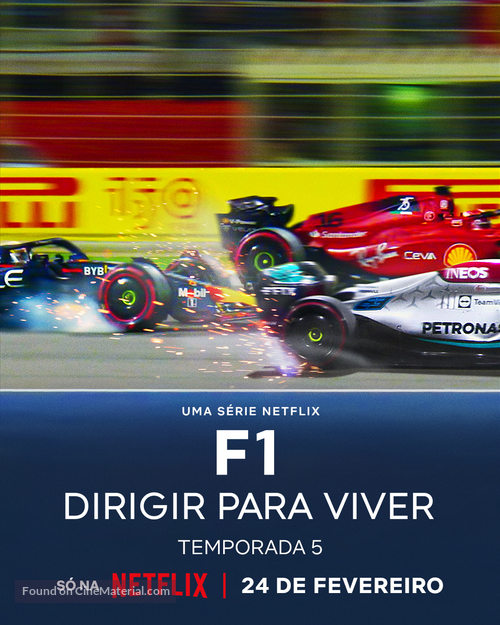 Formula 1: Drive to Survive - Brazilian Movie Poster