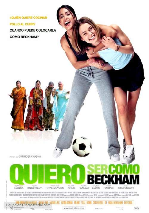 Bend It Like Beckham - Spanish Movie Poster