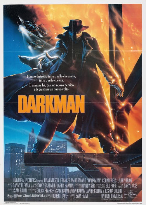 Darkman - Italian Movie Poster