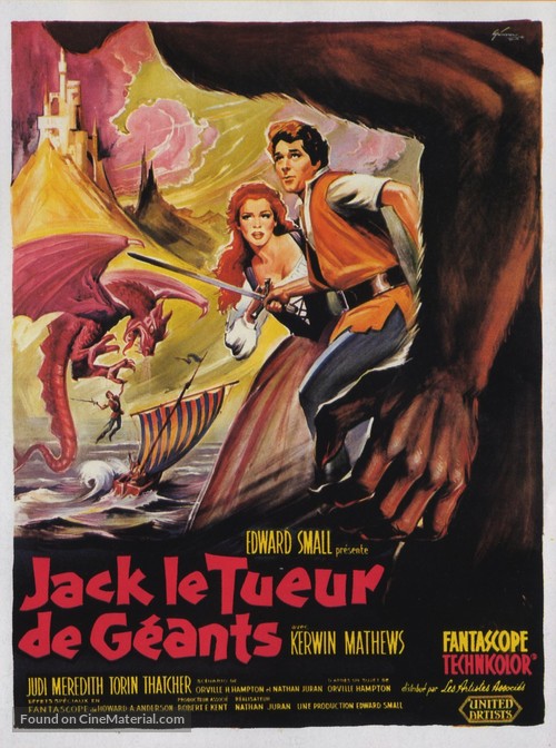 Jack the Giant Killer - French Movie Poster