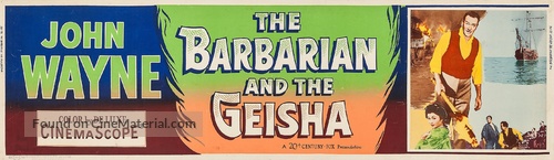 The Barbarian and the Geisha - Movie Poster