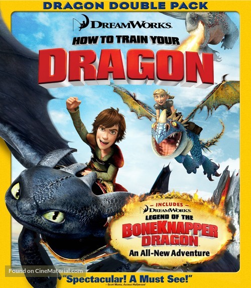 How to Train Your Dragon - Blu-Ray movie cover