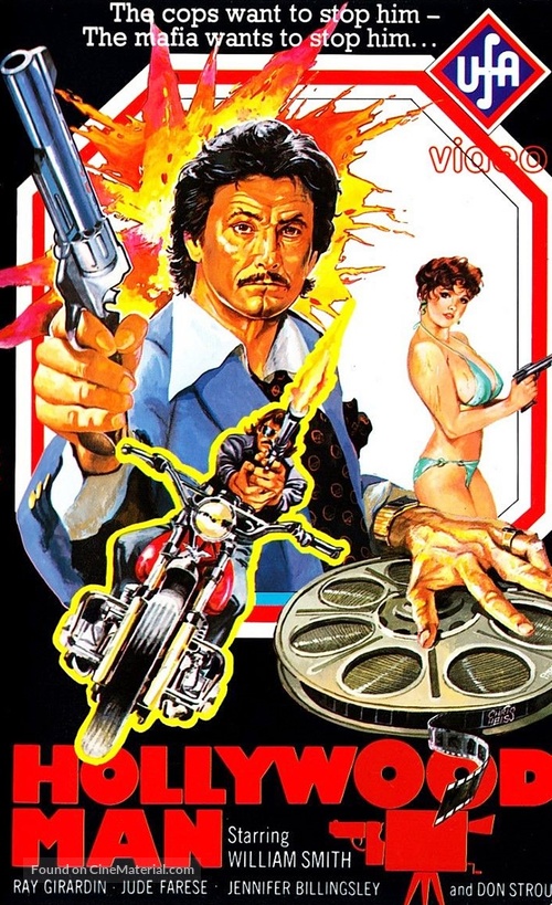 Hollywood Man - German VHS movie cover