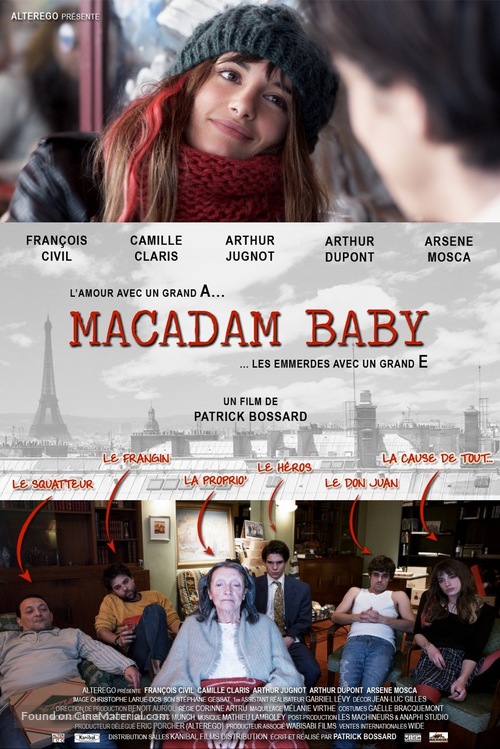 Macadam Baby - French Movie Poster