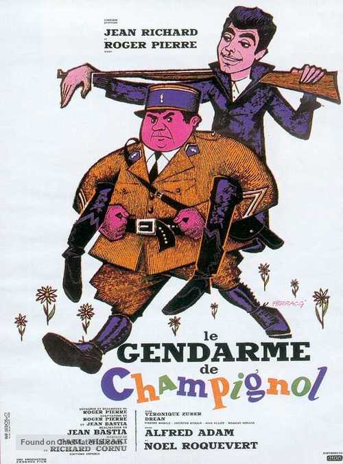 Le gendarme de Champignol - French Movie Poster