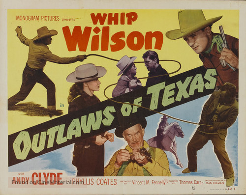Outlaws of Texas - Movie Poster