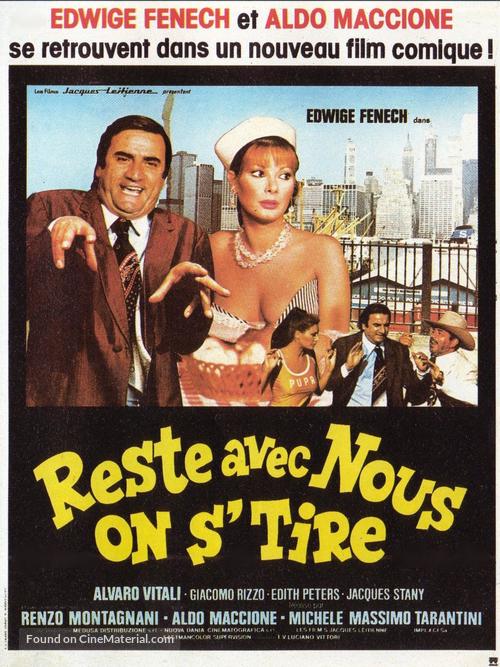 La poliziotta a New York - French Movie Poster