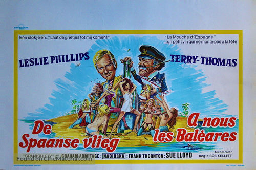 Spanish Fly - Belgian Movie Poster